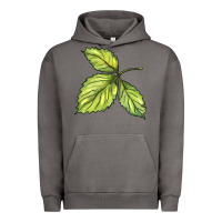 Pigment Tornado green leaf Urban Hoodie - BarkalooDesign