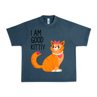 Midnight Navy I Am Good Kittiy Urban Heavy Tee - Bettercallsaul