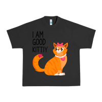 Pigment Black I Am Good Kittiy Urban Heavy Tee - Bettercallsaul