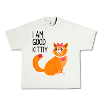 Pistachio I Am Good Kittiy Urban Heavy Tee - Bettercallsaul