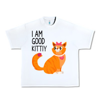 White I Am Good Kittiy Urban Heavy Tee - Bettercallsaul