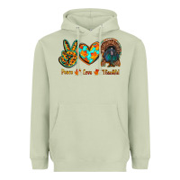 Matcha peace love thankful Heavyweight Hoodie - RanaPortraitStore