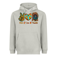 Moon Dust peace love thankful Heavyweight Hoodie - RanaPortraitStore