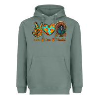 Sage peace love thankful Heavyweight Hoodie - RanaPortraitStore