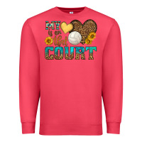 Cardinal my heart is on that court Premium Sweatshirt - HRA Design Shop