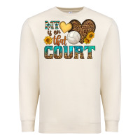 Sandshell my heart is on that court Premium Sweatshirt - HRA Design Shop