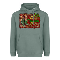 Sage merry christmas y'all boots Heavyweight Hoodie - RanaPortraitStore