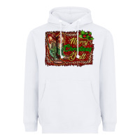 White merry christmas y'all boots Heavyweight Hoodie - RanaPortraitStore