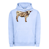 Pigment Grape Ice Texas Longhorn Heifer Urban Hoodie - LillyAllenDesigns