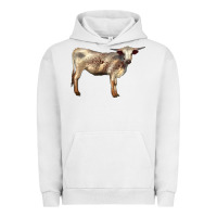 Pigment Lunar Rock Texas Longhorn Heifer Urban Hoodie - LillyAllenDesigns