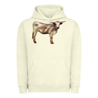 Pigment Pistachio Texas Longhorn Heifer Urban Hoodie - LillyAllenDesigns