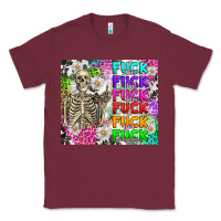 Burgundy fuck this fuck that Classic Tee - RanaPortraitStore