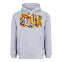 Heather Grey fall nurse Heavyweight Hoodie - Zillion Design Studio