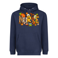 Navy fall nurse Heavyweight Hoodie - Zillion Design Studio