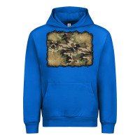 Cobalt camouflage glitter background Urban Hoodie - Jasminsmagicworld