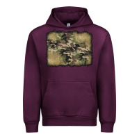 Mauve Wine camouflage glitter background Urban Hoodie - Jasminsmagicworld