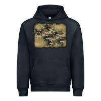 Navy camouflage glitter background Urban Hoodie - Jasminsmagicworld