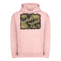 Pigment Salmon camouflage glitter background Urban Hoodie - Jasminsmagicworld