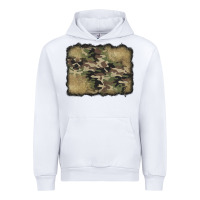 White camouflage glitter background Urban Hoodie - Jasminsmagicworld