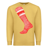Antique Gold red sock fa element 2 Premium Sweatshirt - FaDigitalArtStudio