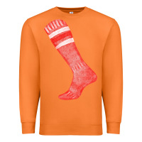 Carrot red sock fa element 2 Premium Sweatshirt - FaDigitalArtStudio