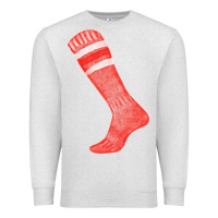 Oatmeal Heather red sock fa element 2 Premium Sweatshirt - FaDigitalArtStudio
