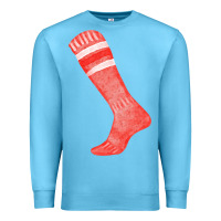 Ocean Blue red sock fa element 2 Premium Sweatshirt - FaDigitalArtStudio