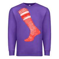 Purple red sock fa element 2 Premium Sweatshirt - FaDigitalArtStudio