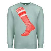 Seafoam red sock fa element 2 Premium Sweatshirt - FaDigitalArtStudio