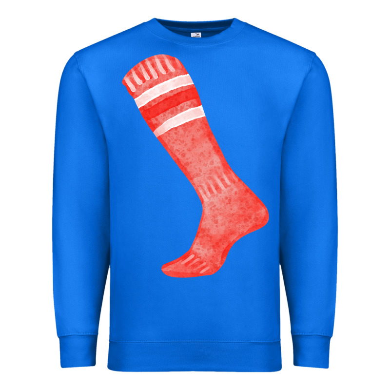 Red Sock Fa Element 2 Premium Sweatshirt by FaDigitalArtStudio | Teevron