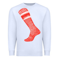 White red sock fa element 2 Premium Sweatshirt - FaDigitalArtStudio