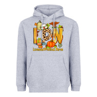 Heather Grey fall lpn licensed practical nurse Heavyweight Hoodie - Zillion Design Studio