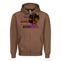Chestnut They whispered to her afro woman Zipper Hoodie - RanaPortraitStore