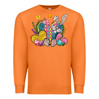 Carrot Easter Heart Easter Day Premium Sweatshirt - Neo Western