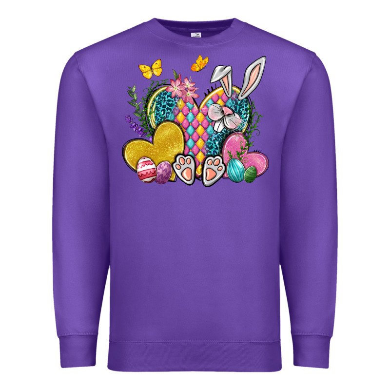 Easter Heart Easter Day Premium Sweatshirt by Neo Western | Teevron