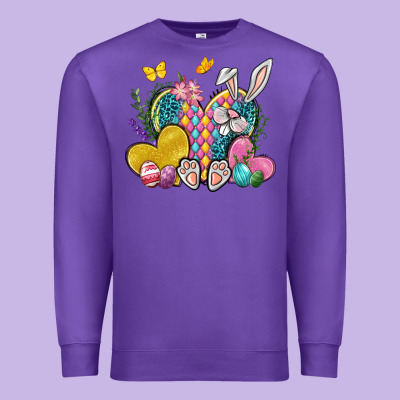 Easter Heart Easter Day Premium Sweatshirt Designed By Neo Western