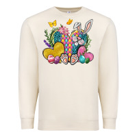 Sandshell Easter Heart Easter Day Premium Sweatshirt - Neo Western