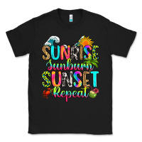 Black sunrise sunburn sunset repeat Classic Tee - RanaPortraitStore