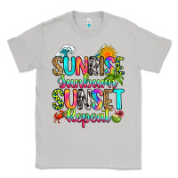 Moon Dust sunrise sunburn sunset repeat Classic Tee - RanaPortraitStore
