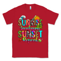 Red sunrise sunburn sunset repeat Classic Tee - RanaPortraitStore