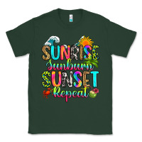 Sports Green sunrise sunburn sunset repeat Classic Tee - RanaPortraitStore