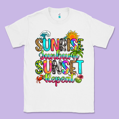 Classic Tee sunrise sunburn sunset repeat