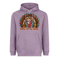 Lavender gobble till you wobble thanksgiving rainbow Heavyweight Hoodie - RanaPortraitStore