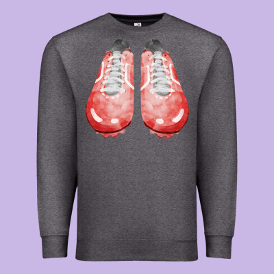 Red Cleats Fa Element 3 Premium Sweatshirt Designed By Fadigitalartstudio