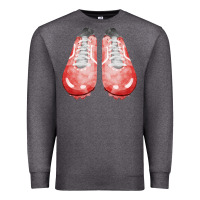Charcoal Heather red cleats fa element 3 Premium Sweatshirt - FaDigitalArtStudio