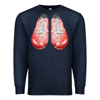 Navy red cleats fa element 3 Premium Sweatshirt - FaDigitalArtStudio