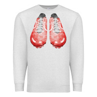 Oatmeal Heather red cleats fa element 3 Premium Sweatshirt - FaDigitalArtStudio