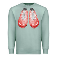 Seafoam red cleats fa element 3 Premium Sweatshirt - FaDigitalArtStudio