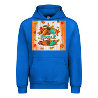 Cobalt blessed pumpkin Urban Hoodie - NancyCooperArtShop