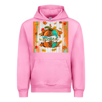 Fuchsia Pink blessed pumpkin Urban Hoodie - NancyCooperArtShop